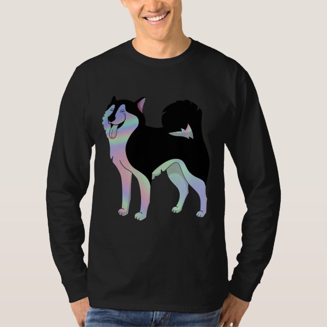 Camiseta Holographic Husky (Anverso)