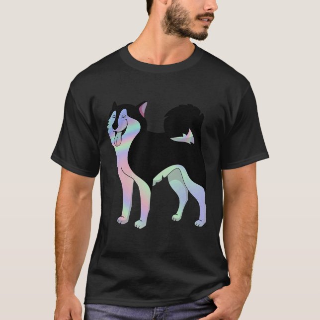 Camiseta Holographic Husky (Anverso)