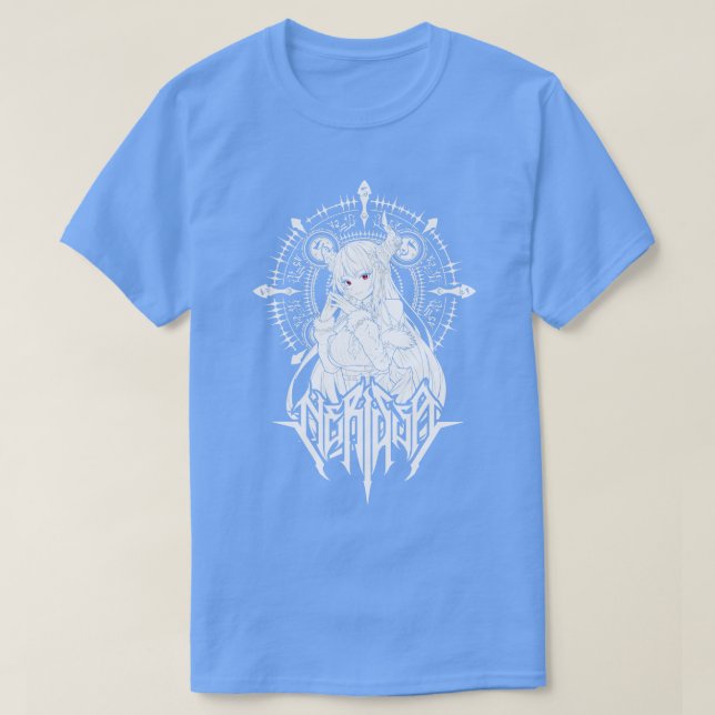 Camiseta Hololive English Nerissa Ravencroft (Diseño del anverso)