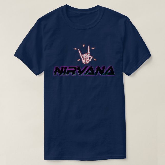 Camiseta holotren nirvana (Diseño del anverso)