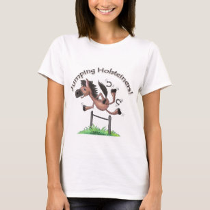 Camiseta ¡Holsteiners de salto!