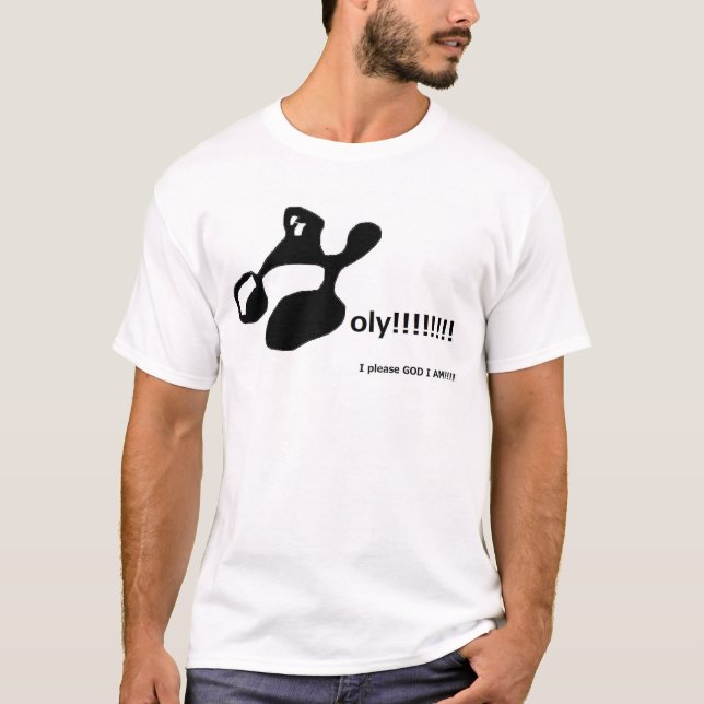 Camiseta Holy!!!!!!!! (Anverso)