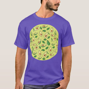 Camiseta Holy Guacamole Funny Avocados Pattern Vegan