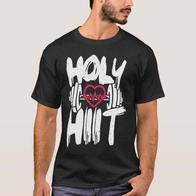 Camiseta Holy HIIT Heart Gym Fitness Studio (Anverso)