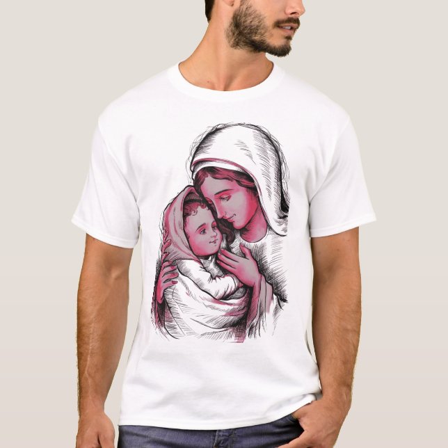 Camiseta Holy Mary (Anverso)
