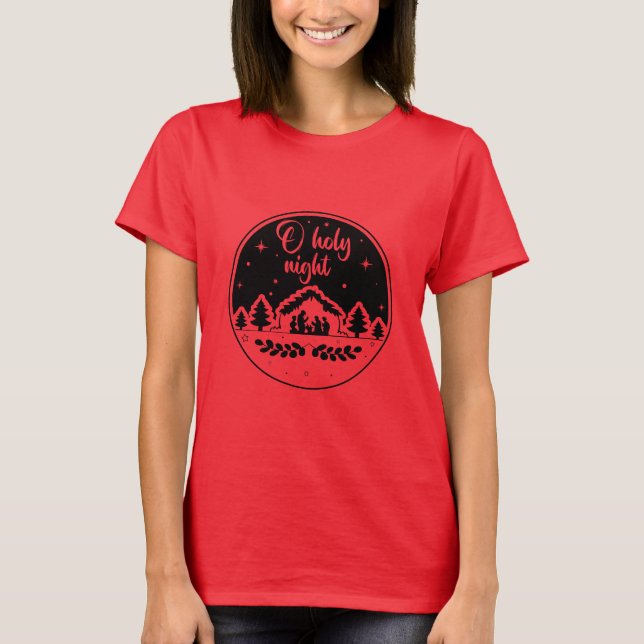 Camiseta Holy nigth (Anverso)