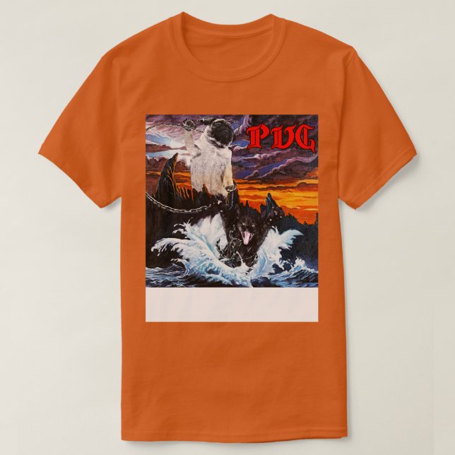 CAMISETA HOLY PUGGER (Diseño del anverso)