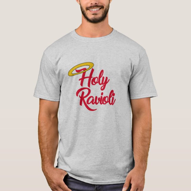 CAMISETA HOLY RAVIOLI (Anverso)