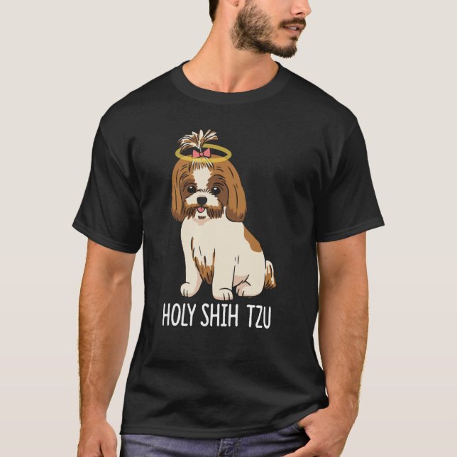 Camiseta Holy Shih Tzu (Anverso)