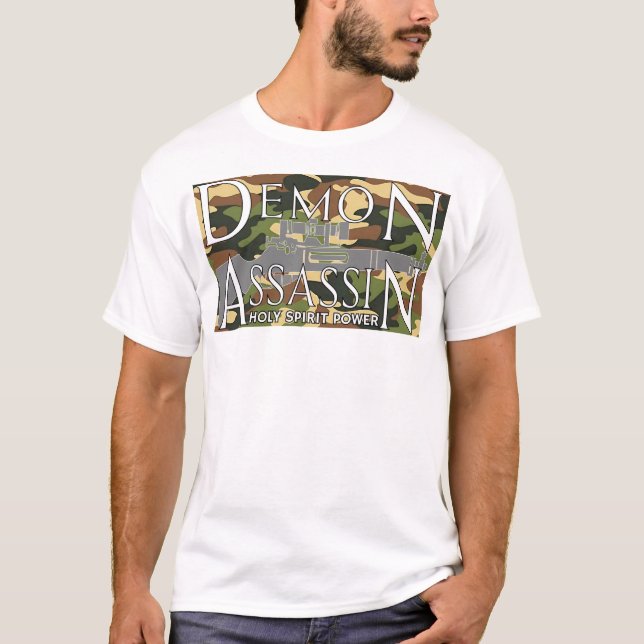 Camiseta Holy Spirit Power-Demon Assassin  (Anverso)