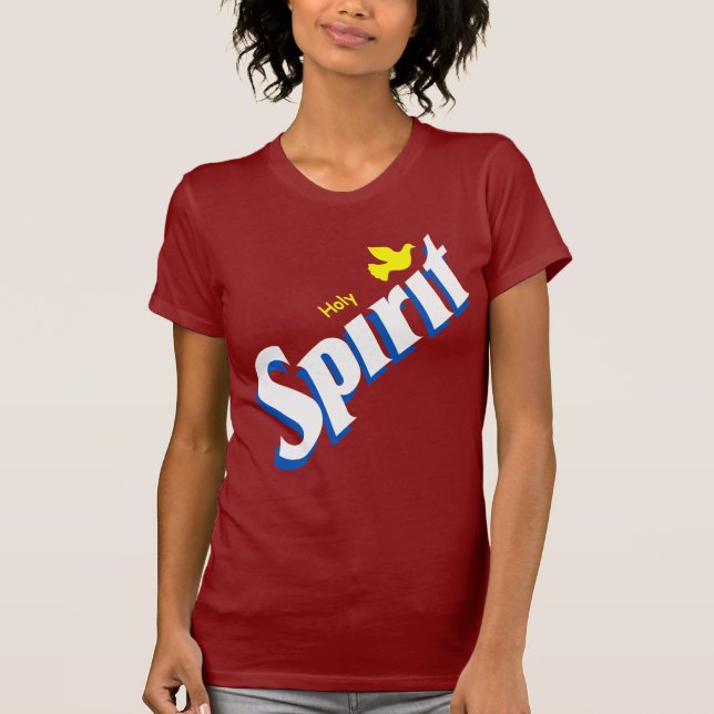Camiseta Holy Spirit (Sprite Parody) (Anverso)