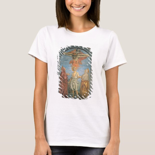 Camiseta Holy Trinity with St. Jerome (fresco) (Anverso)