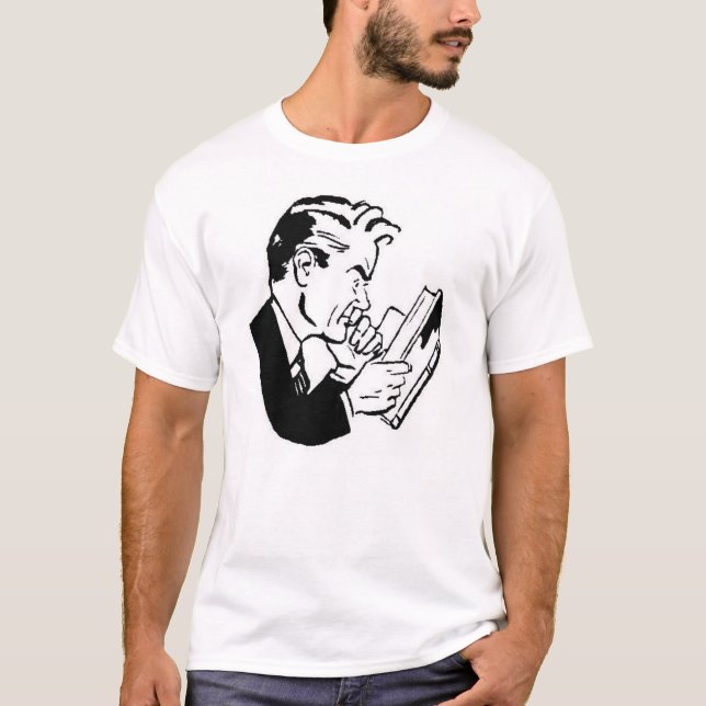 Camiseta hombre 1 de lectura (Anverso)