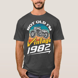 Camiseta Hombre 40 de cumpleaños motocicleta motocicleta Ch