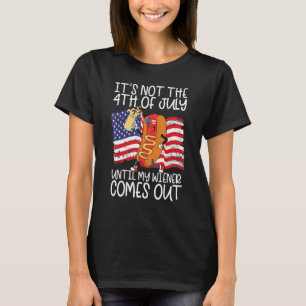 Camiseta Hombre 4 De Julio Perro Caliente Viejo Sale Adulto