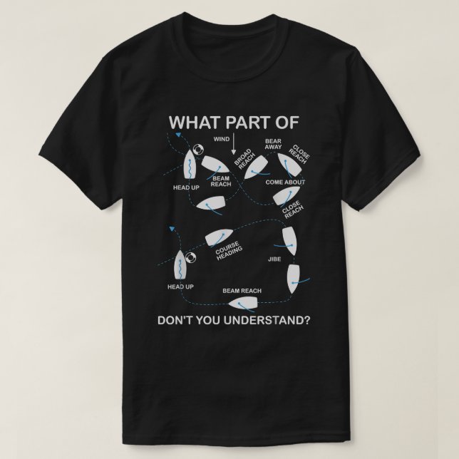 Camiseta Hombre a bordo maniobra marinero  (Diseño del anverso)
