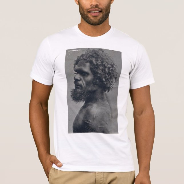 Camiseta hombre aborigen (Anverso)