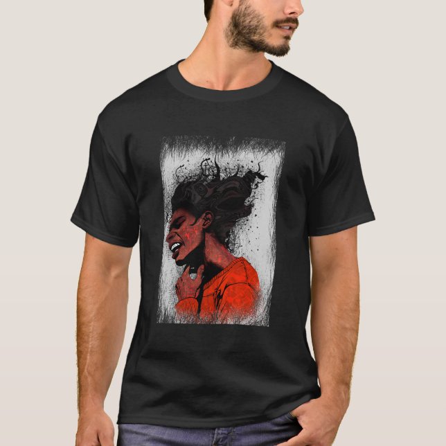 Camiseta hombre abstracto (Anverso)