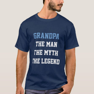 Camiseta hombre abuelo mito leyenda