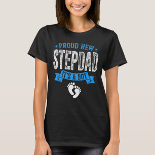 Camiseta Hombre afligido: Orgulloso nuevo padrastro es un n