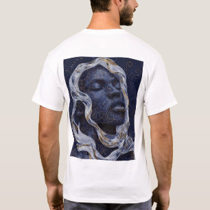 Camiseta Hombre afroamericano vistiendo intrincadas camiset