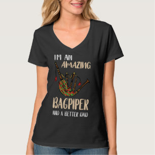 Camiseta Hombre agobiante padre escocés padre de papá