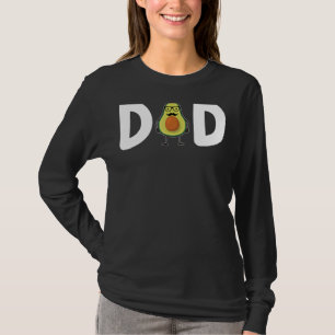 Camiseta Hombre Aguacado Papá Guacamole Papá Vegan