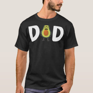 Camiseta Hombre Aguacado Papá Guacamole Papá Vegan