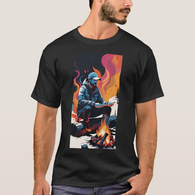 Camiseta hombre al aire libre (Anverso)