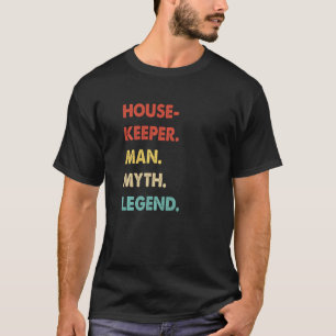 Camiseta Hombre Ama de Llaves Retro Mito Leyenda