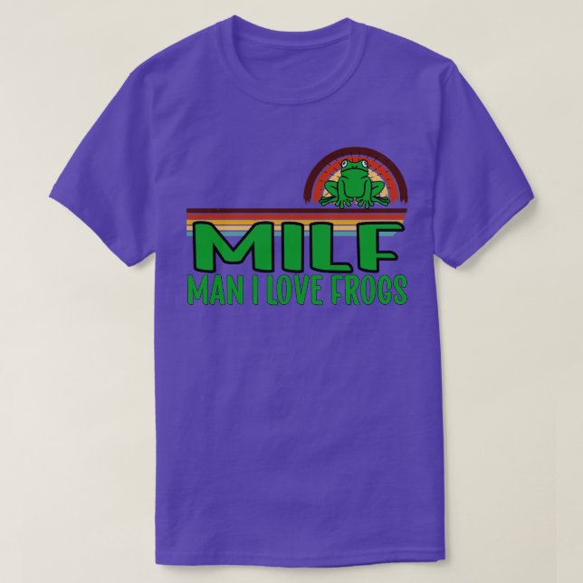 Camiseta Hombre, amo a las ranas 3 (Diseño del anverso)