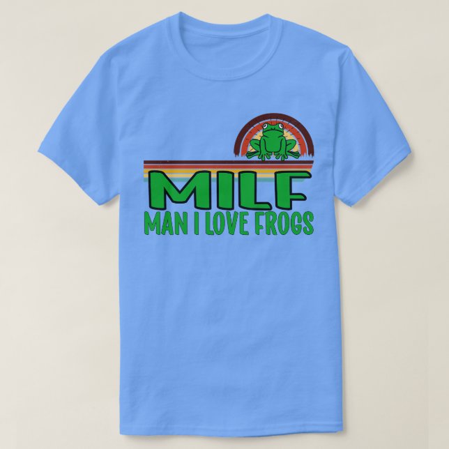 Camiseta Hombre, amo a las ranas 3 (Diseño del anverso)
