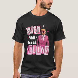 Camiseta Hombre, amo a los felinos, la política graciosa tr
