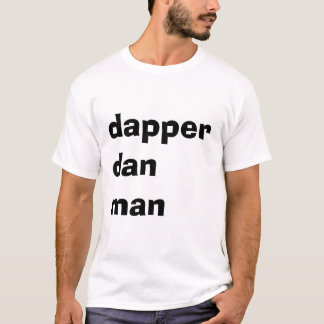 Camiseta hombre apuesto de dan