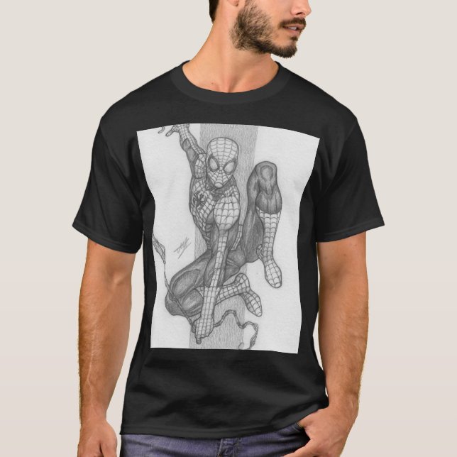 Camiseta Hombre araña ~ Peter Parker (Anverso)