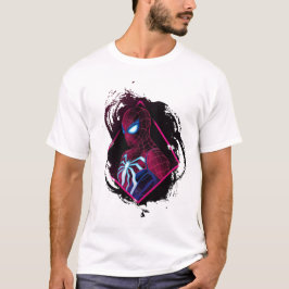 Camiseta Hombre Araña Red Neon