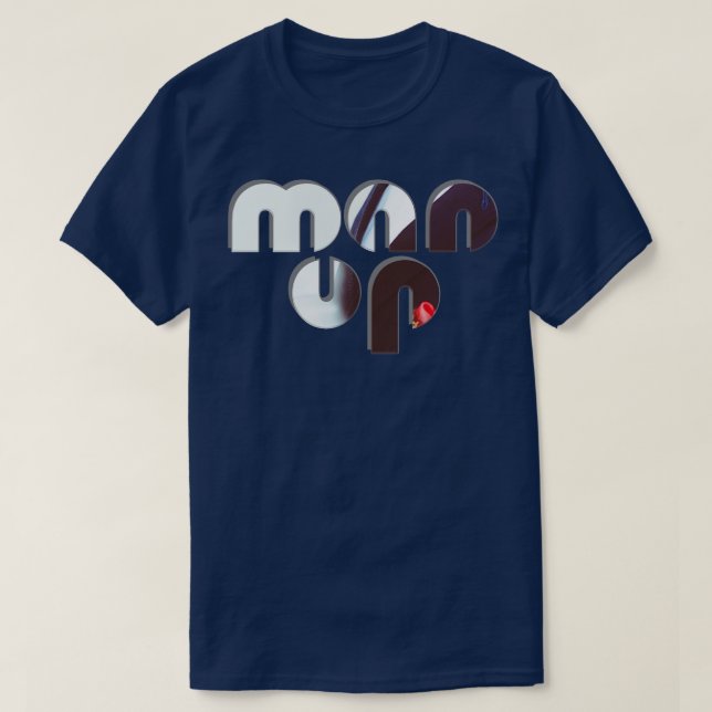Camiseta Hombre arriba (Diseño del anverso)