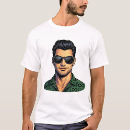 Camiseta Hombre arte pop neurodiversidad orgullo ADHD Autis