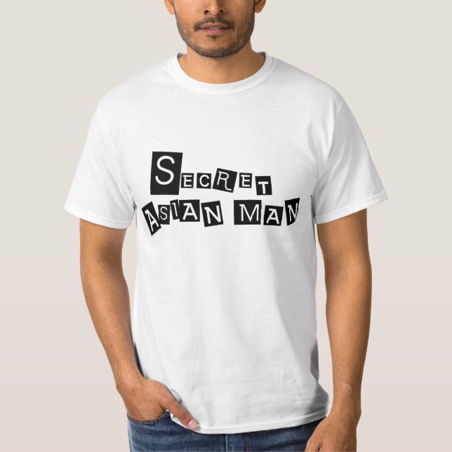 CAMISETA HOMBRE ASIÁTICO SECRETO (Anverso)