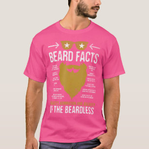 Camiseta Hombre Barbudo Datos Divertidos Sobre la Barba