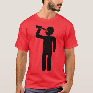 Camiseta Hombre bebedor