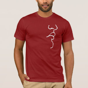 Camiseta HOMBRE BESANDOSE LADO IZQUIERDO - BLANCO -.png