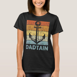 Camiseta Hombre: Capitán papá, hombre, mito, papá, barco de