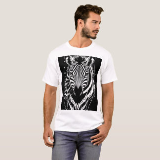 Camiseta Hombre cebra