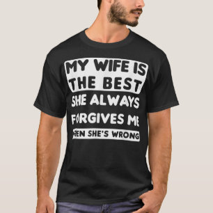 Camiseta hombre chiste padre gracioso de la esposa