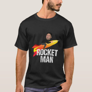Camiseta Hombre Cohete Trump Kim Jong Un Corea del Norte Di