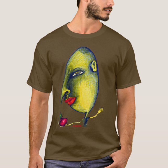Camiseta Hombre con Apple (Anverso)