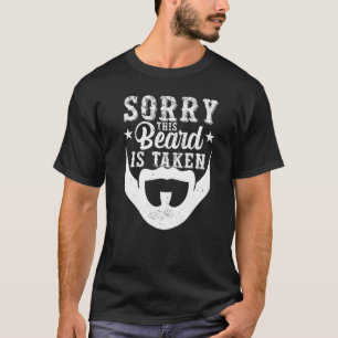 Camiseta Hombre Con Barba, Perdona Que Se Haya Tomado Esta 