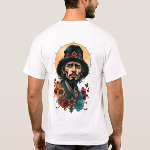 Camiseta Hombre con flores: Un símbolo de fuerza y eleganci
