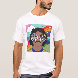 Camiseta Hombre con gafas